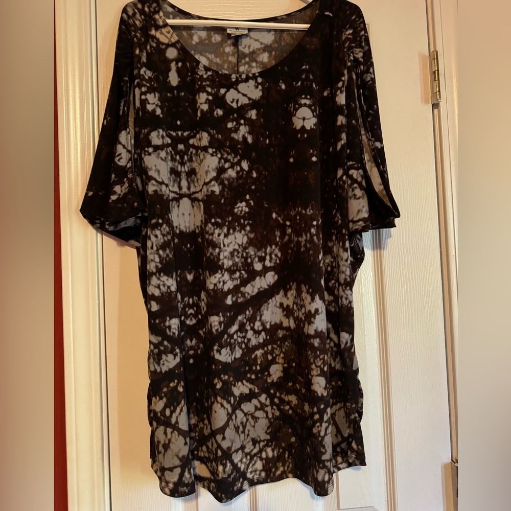 Worthington women’s plus stretch tunic top 3x